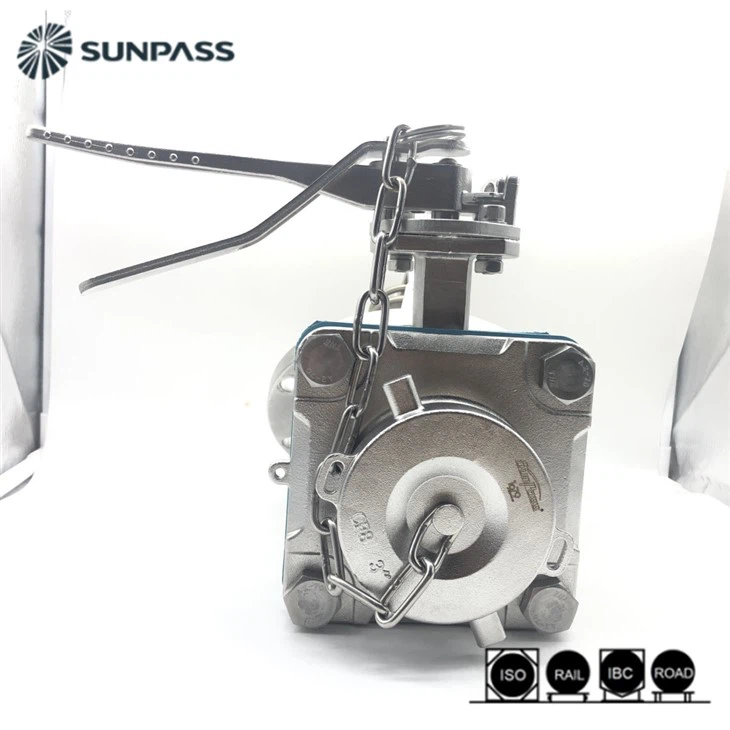 Bottom Discharge DN80 BSP Ball Valve